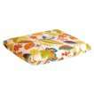 Outdoor Conversation/Deep Seating Cushion   White/Yellow Floral
