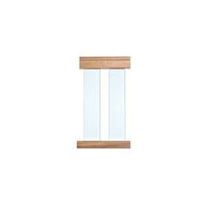 Clearview Series Cedar and Glass Railing Kits 36 in. Rail Kit (26 1/4 