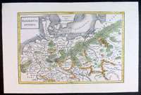 1750 Cellarius Antique Map of Germany & Eastern Europe  