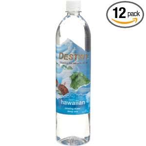 Destiny Deep Sea Water, 33.8100 Ounce (Pack of 12)  