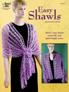 Easy Shawls Crochet Patterns Irish Lace Wrap Summer NEW  