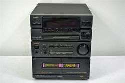 Aiwa Stereo Compact Disc CD Player AM FM Bookshelf Receiver  