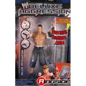  JOHN CENA   DELUXE AGGRESSION BEST OF 2008 WWE TOY 
