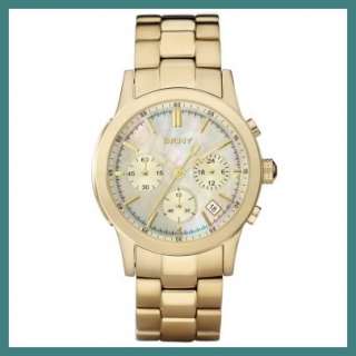 El nuevo reloj de acero dorado stanless de ny8062 MUJERES DKNY
