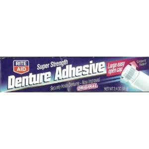  Rite Aid Denture Adhesive, 2.4 oz