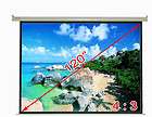 120 43 Electric Projector Projection Screen w/Remote