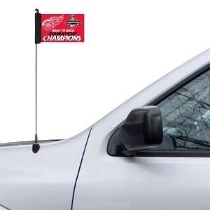com Detroit Red Wings 2009 NHL Stanley Cup Champions Red Antenna Flag 