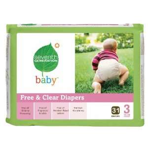   Generation   Baby Diapers Stage 3 (16 28 lbs.) 31 diapers Baby