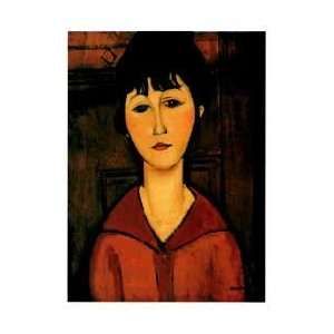  Amedeo Modigliani   Woman In A Brown Dress