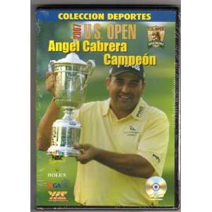  2007 U S OPEN ANGEL CABRERA GOLF CHAMPION DVD Sports 