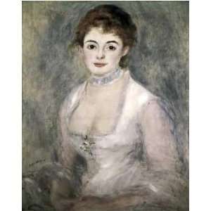  Madame Henriot by Pierre Auguste Renoir. Size 12.75 X 16 