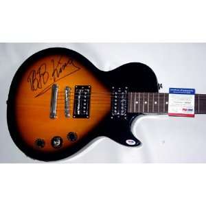  B.B. King Autographed Signed Guitar PSA/DNA Dual Cert BB King 