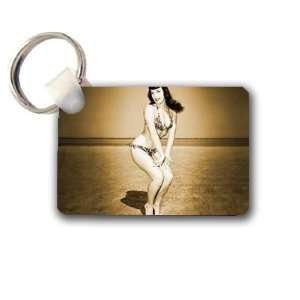 Betty Page Keychain Key Chain Great Unique Gift Idea