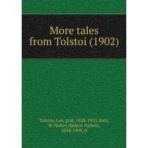    1910, Bain, R. Nisbet (Robert Nisbet), 1854 1909, tr Tolstoy Books