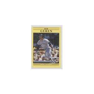  1991 Fleer #663   Bob Geren Sports Collectibles