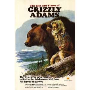  The Life and Times of Grizzly Adams (1974) 27 x 40 Movie 