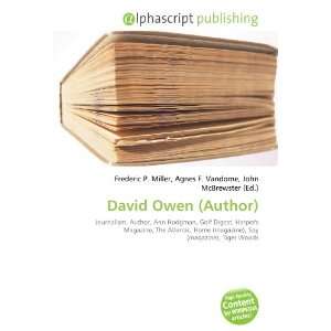  David Owen (Author) (9786133867963) Books