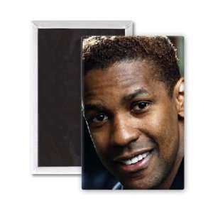 Denzel Washington   3x2 inch Fridge Magnet   large magnetic button 