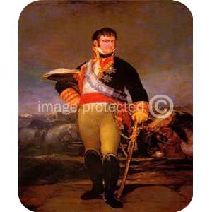   de Goya Art Portrait of Ferdinand VII MOUSE PAD