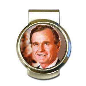  President George H.W. Bush money clip
