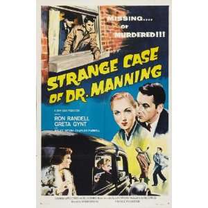  of Dr. Manning Poster Movie 11 x 17 Inches   28cm x 44cm Greta Gynt 