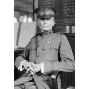  1917 BINGHAM, HIRAM, AVIATOR. AT DESK