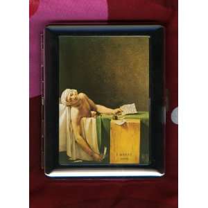  Jacques Louis David ID CIGARETTE CASE The Death of Marat 