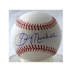Jim Marshall Signed/Autographed Baseball