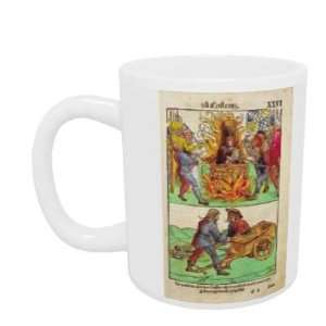 The execution of Jan Hus or one of his   Mug   Standard Size  