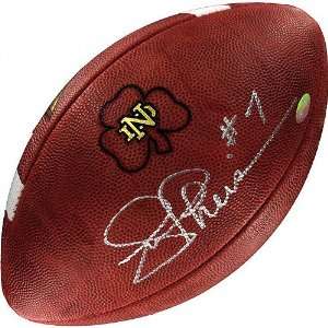 Joe Theismann Autographed Game Model Football