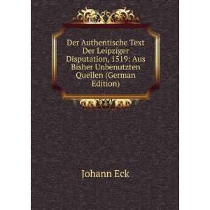   Quellen (German Edition) (9785875709654) Johann Eck Books