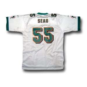 Junior Seau #55 Miami Dolphins NFL Replica Player Jersey By Reebok 