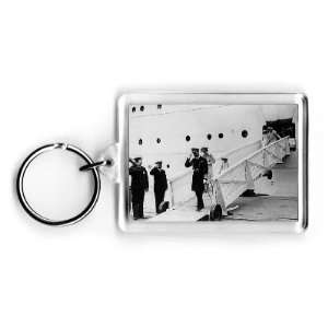  King George VI and Queen Elizabeth   Acrylic Keyring 