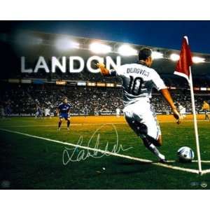 Landon Donovan Autographed Picture   16x20 LE 110 UDA   Autographed 