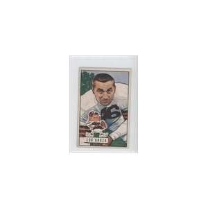  1951 Bowman #75   Lou Groza Sports Collectibles