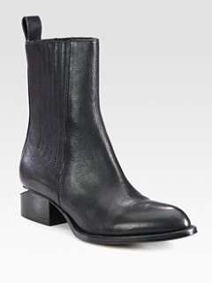 Alexander Wang   Chelsea Leather Ankle Boots