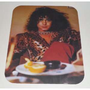MARC BOLAN & Plate of Food COMPUTER MOUSEPAD T Rex