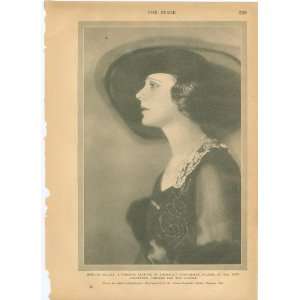  1919 Print Actress Marilyn Miller 