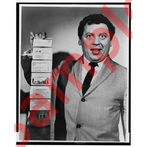  Marty Allen with Credit Cards 1960 Photograph comedian 