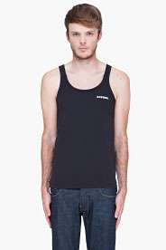 DIESEL Black Umtk Johnny Tank Top