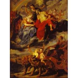 Hand Made Oil Reproduction   Peter Paul Rubens   24 x 32 inches   The 