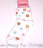 Girls GYMBOREE Equestrian Club socks 5 7 NWT flower NEW  