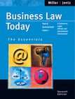 Business Law Today The Essentials Text & Summarized Cases  E Commerce 
