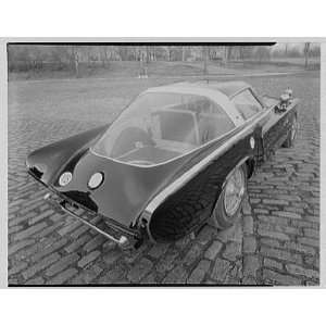  Photo Raymond Loewys Jaguar car. View VII 1956