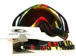 2012 Oakley Crowbar Pro Tanner Hall Signature Snow Goggles Fire 
