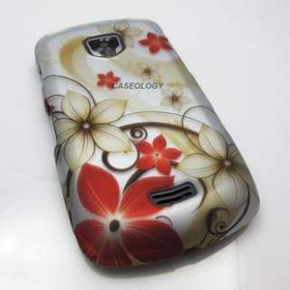 RED FALL FLOWERS CASE SAMSUNG DROID CHARGE ACCESSORY  