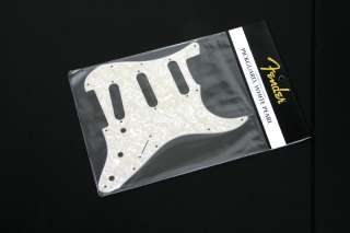 Fender Stratocaster Pickguard, White Pearl   BRAND NEW  