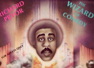 the original album cover illustration of richard pryors 1978 comedy 
