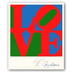  LOVE (Blue, Green, Red) by Robert Indiana 26x26 Art 