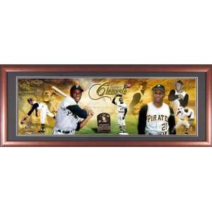 Roberto Clemente Panoramic   Framed